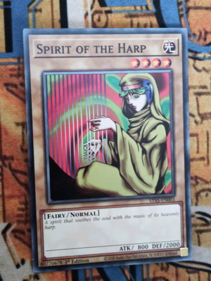 Spirit Of The Harp κάρτα Yu-Gi-Oh! σαν καινούργιο