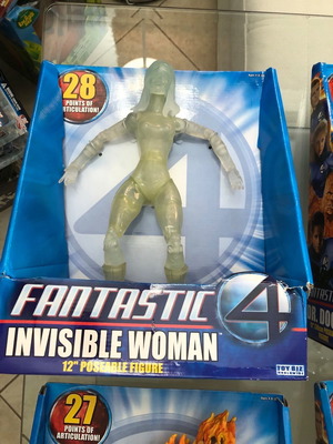 Invisible Woman Translucent 12 ιντσών φιγούρα, καινούργιο