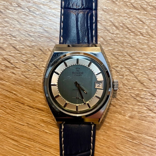 Rover vintage winding watch new with beautiful dial