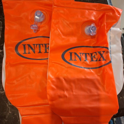 Angry Birds and Intex armbands like new with inflatable pool