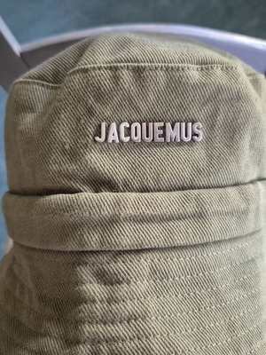 Jacquemus bucket hat size 60, olive