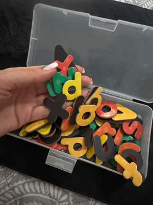 Magnet alphabet like new