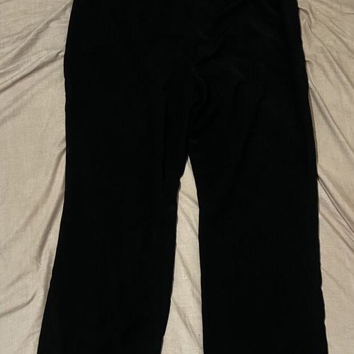 EX-EL Fashion black plus size pants 5XL, like new