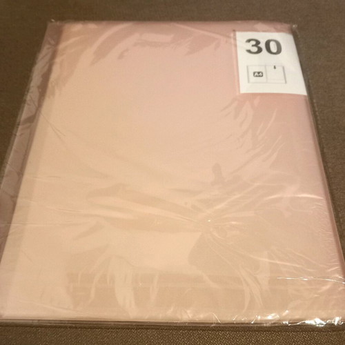 Diamond Painting Storage Folder A4 Size, 30 Pink Pages