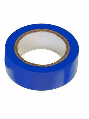 Μονωτική ταινία μπλε από PVC καινούργια, πλάτος 1,6cm