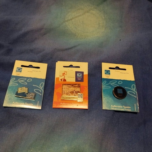 Olympic pins new, set of 3 pieces