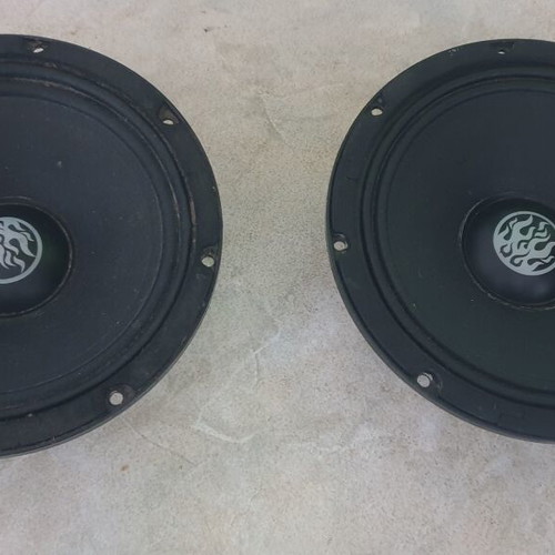 Intrerfire and Beyma 8-inch car speakers, set of 4