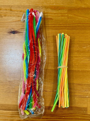 Craft straws and wires like new