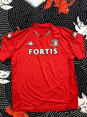 Φανέλα ποδοσφαίρου Feyenoord 2006-2007 Kappa μεταχειρισμένη, μέγεθος XL