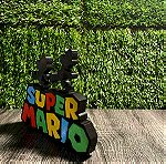  3D printed Super Mario διακοσμητικό logo
