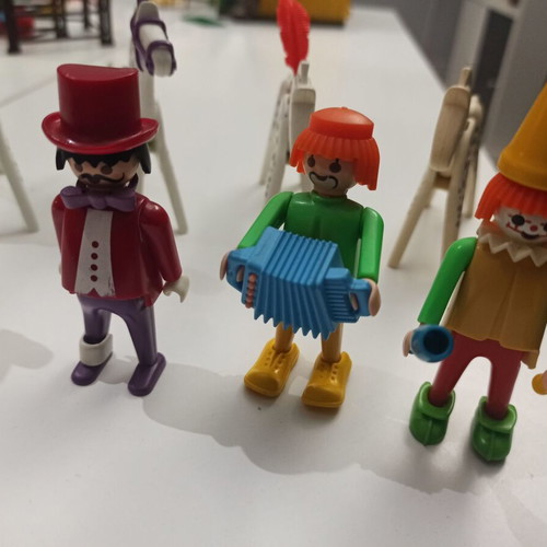 Playmobil 3742 Circus Romani Horses with Ringmaster Trainer used 1988