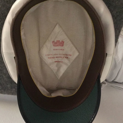 Italian police cap used (Genoa)