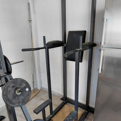 Gym Multi-Station with Pull-Up and Dip Bars used