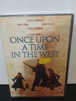Once Upon a Time in the West DVD new, 2-disc special collector's edition with Greek subtitles