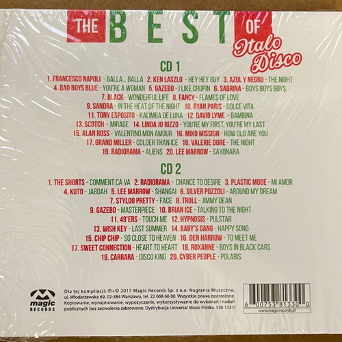 The Best of Italo Disco 2xCD like new