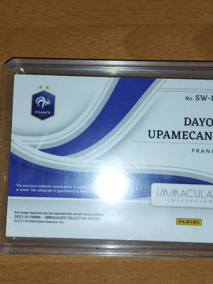 Upamecano patch & auto 19/99 new