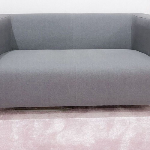Καναπές IKEA σαν καινούργιος με γκρι καλύμματα