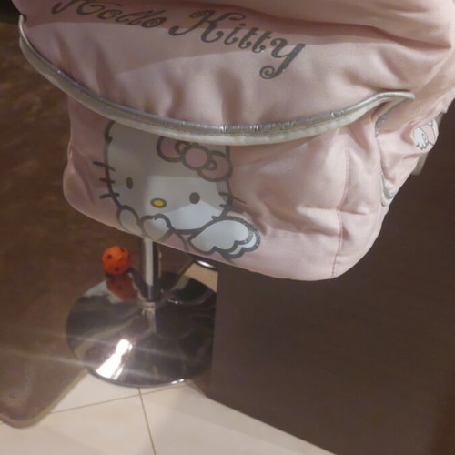 Brevi Hello Kitty table feeding chair new, pink for girl