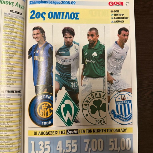 Champions League, Europa League and Uefa Cup tributes used