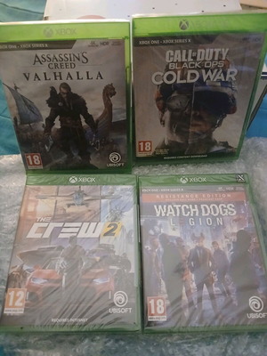 Παιχνίδια Xbox One και Series X καινούργια, πακέτο 4 τεμαχίων