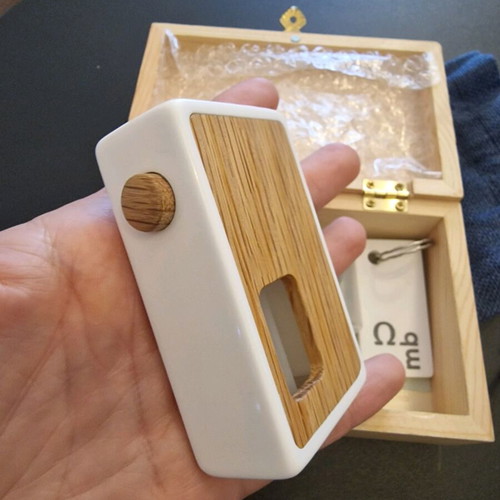 Vape Custom Squonk Box Mod New Limited #21 Wooden