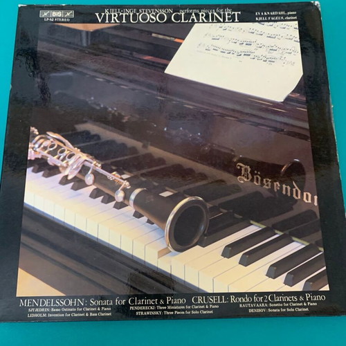 Virtuoso Clarinet record used