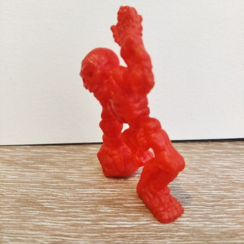 Monster In My Pocket Skeleton figure, red, Matchbox