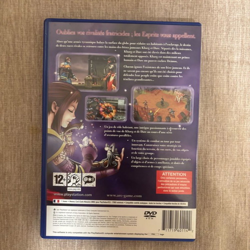 Arc PlayStation 2 French complete used