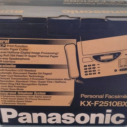 Panasonic KX-F2510 fax machine used with Auto Power On device