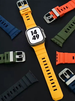 Nomad Rocky Point silicone band for Apple Watch Ultra/SE/11/10/9/8 new