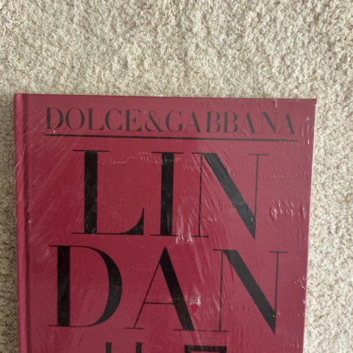 Dolce & Gabbana Lin Dan book new, English