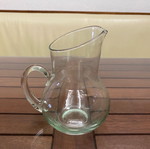 Glass wine pitcher new