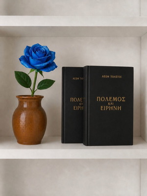 War and Peace used, 2 hardcover volumes by Tolstoy