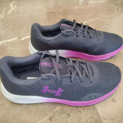 Under Armour UA W Charged Pursuit 3 women's athletic shoes new, gray fuchsia, size 40