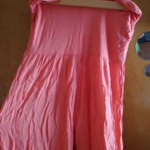 Salvari pants new, coral color, size medium, cotton, breathable