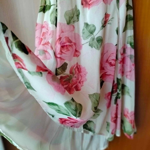 René Derhy dress like new, multicolor, muslin fabric, size L-XL