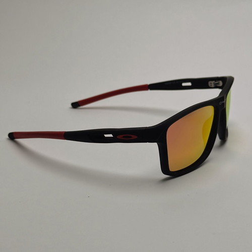 Oakleey Sport sunglasses new, polarized, blue and orange