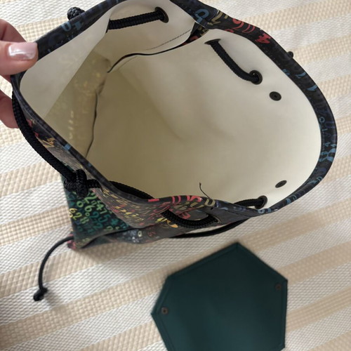Olivetti Backpack new, Zainetto Numeri design, waterproof synthetic leather