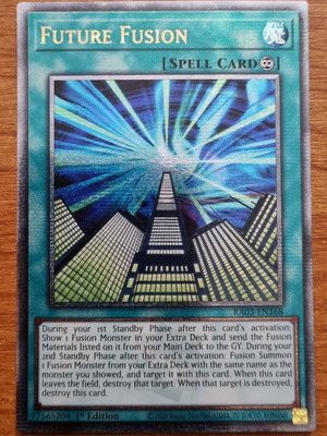 Future Fusion RA03 κάρτα Yu-Gi-Oh! σαν καινούργια, 1η έκδοση