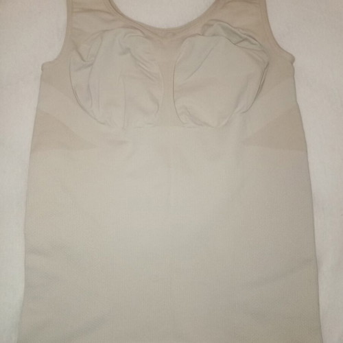 Jolinesse beige shapewear sleeveless top L like new