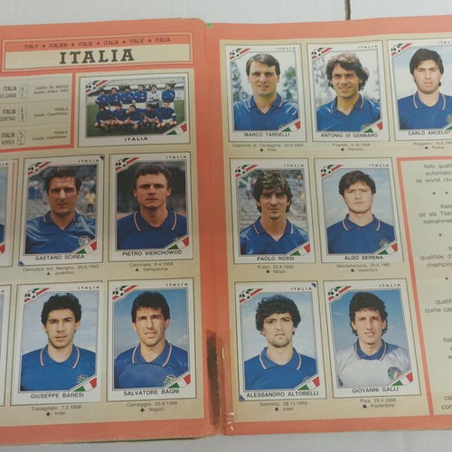 Panini World Cup 1986 Football Album used, complete
