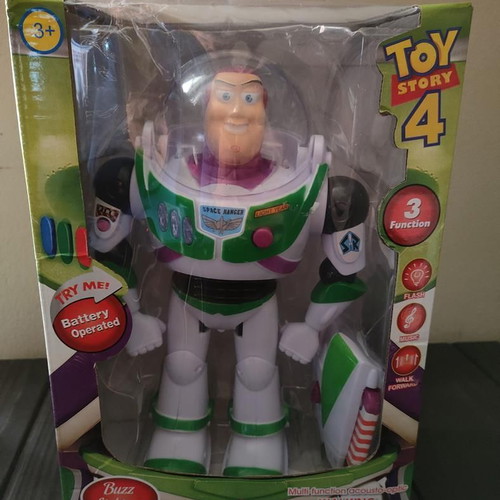 Buzz Lightyear Toy Story 4 collectible figure 30cm with functions