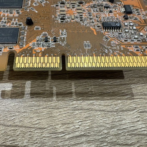 Asus Radeon 9550 AGP graphics card used, model A9550/TD/128M/A
