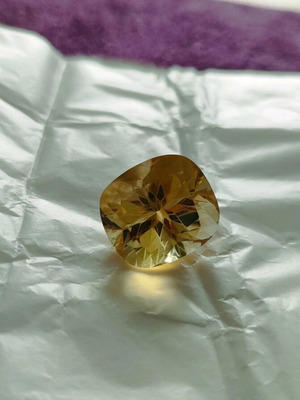 Φυσικός Κιτρίνης 34.82 ct με πιστοποίηση ALGT