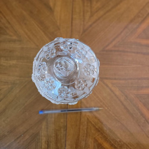 Crystal fondue pot like new