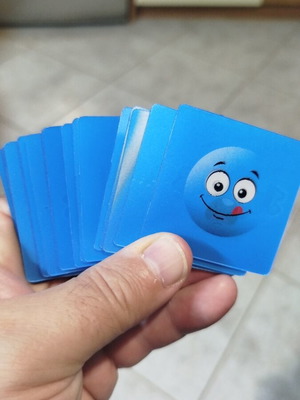 Emoji lenticular cards, set of 18