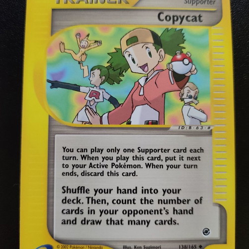 Trainer Copycat 138/165 from Expedition Base Set 2002 used