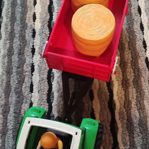 Playmobil tractor used in good condition