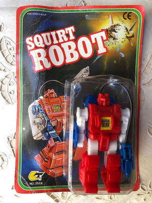 Luen Tat Squirt Robot GoBots Transformers 1987 used, sealed