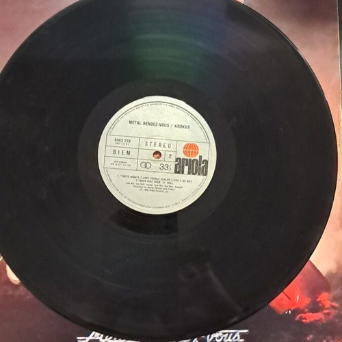 Krokus Metal Rendez Vous vinyl record